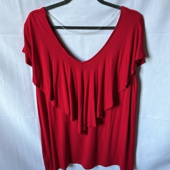 Dante Milan Red Sleeveless Top - Picture 6 of 8